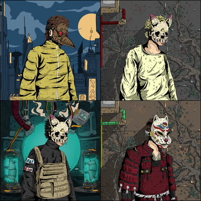 Lurkers A Unique Nft Collection Living On The Tiexo Marketplace